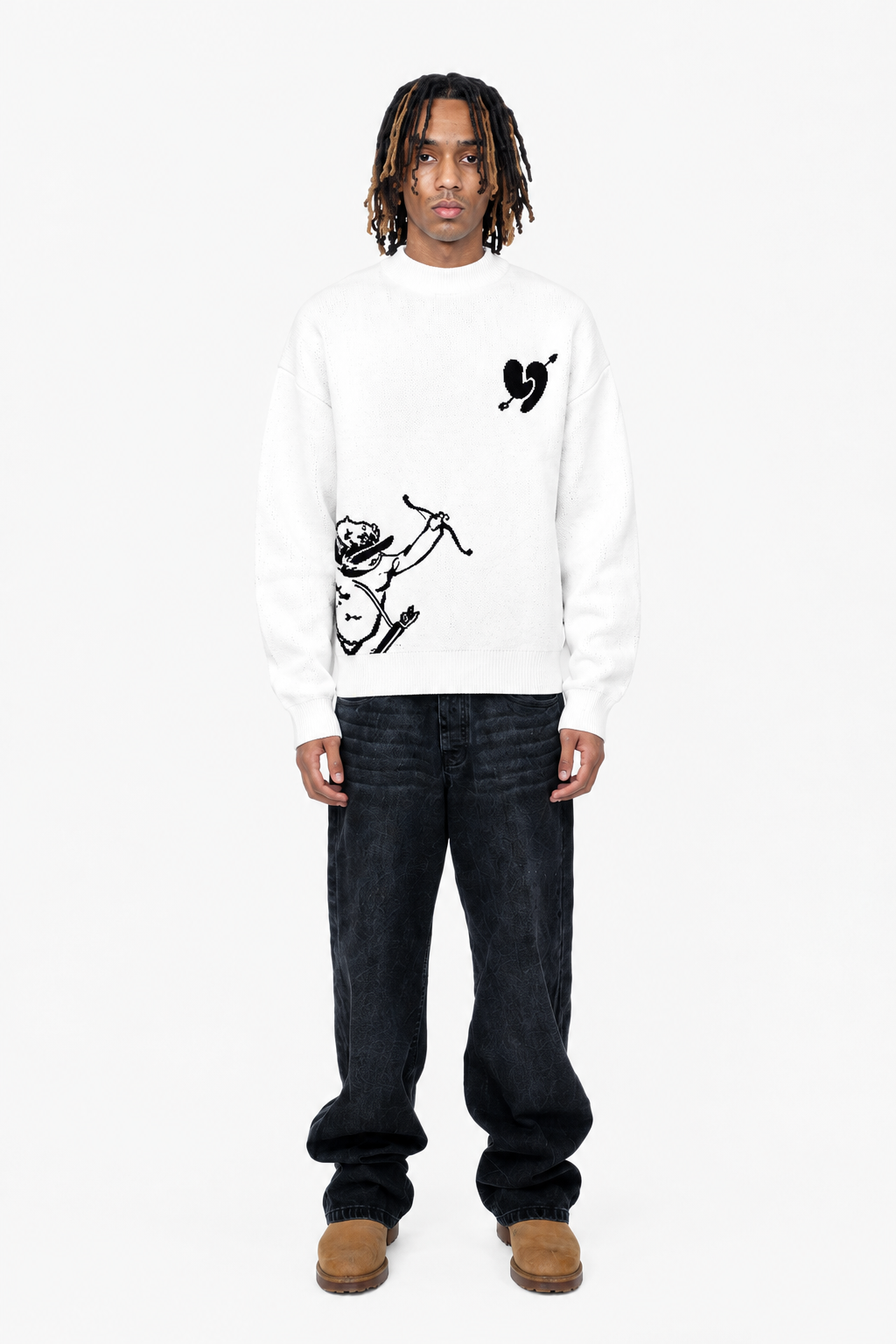 Pull Amor Signature - Laine Premium Brodée