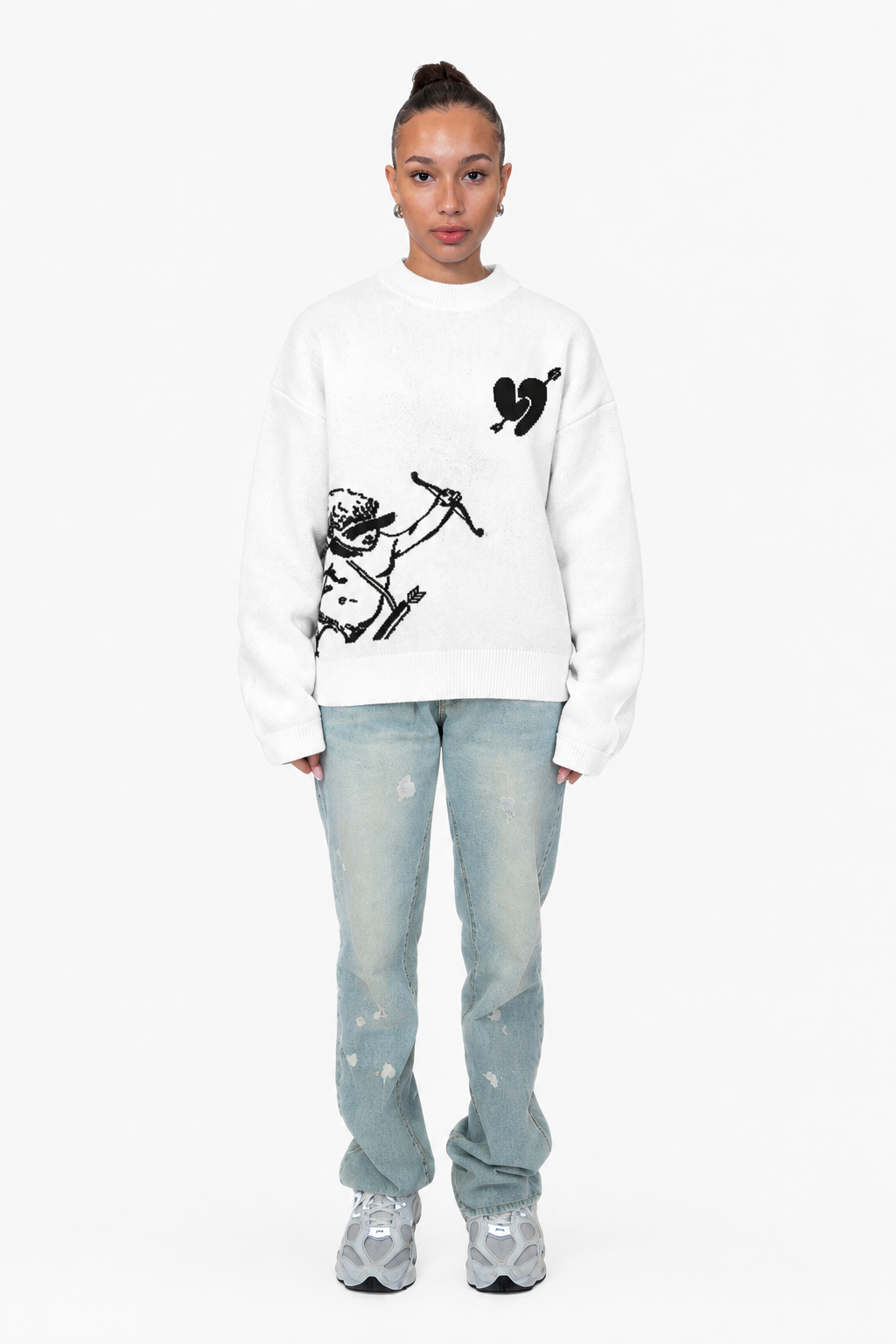 Pull Amor Signature - Laine Premium Brodée