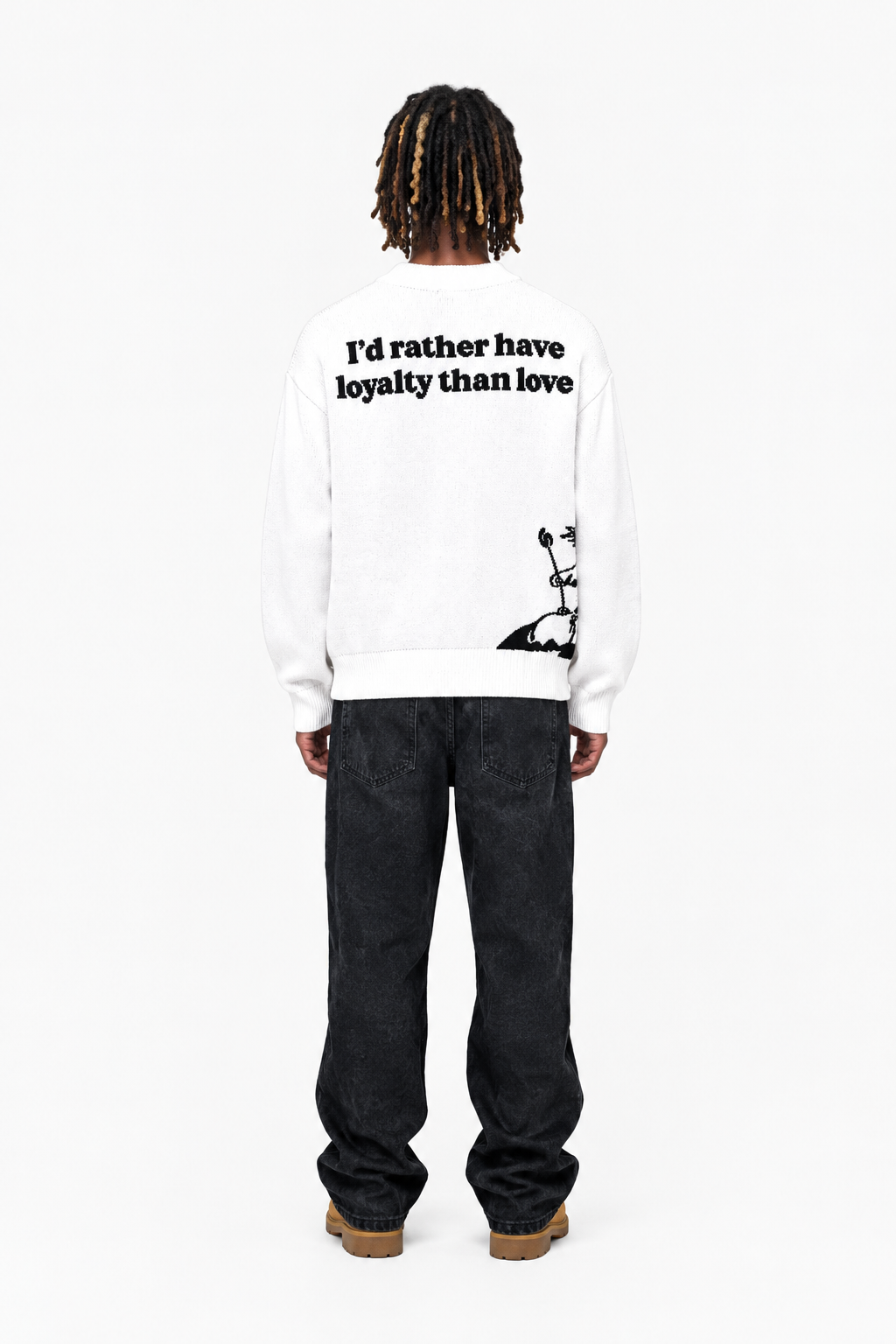 Pull Amor Signature - Laine Premium Brodée