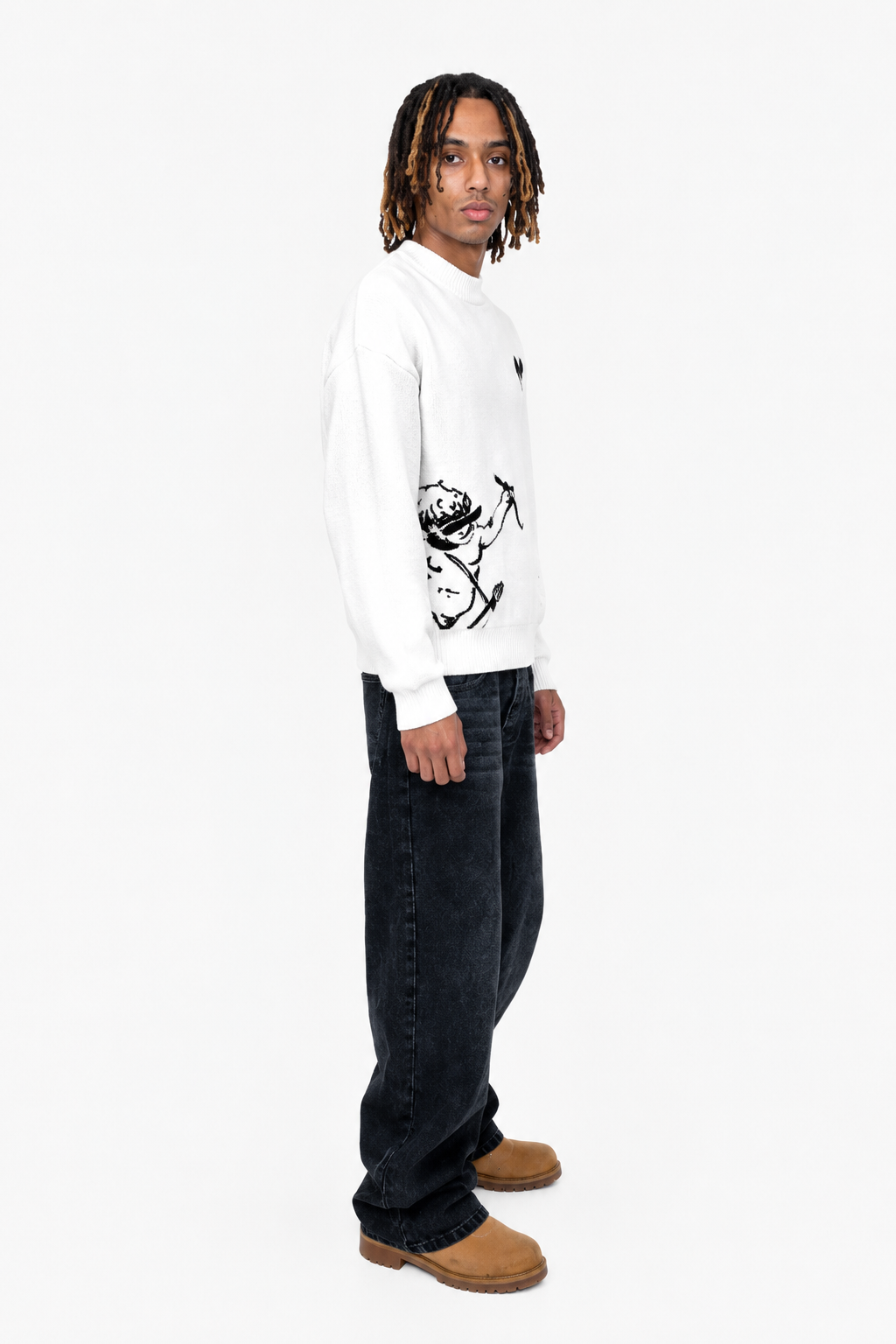 Pull Amor Signature - Laine Premium Brodée