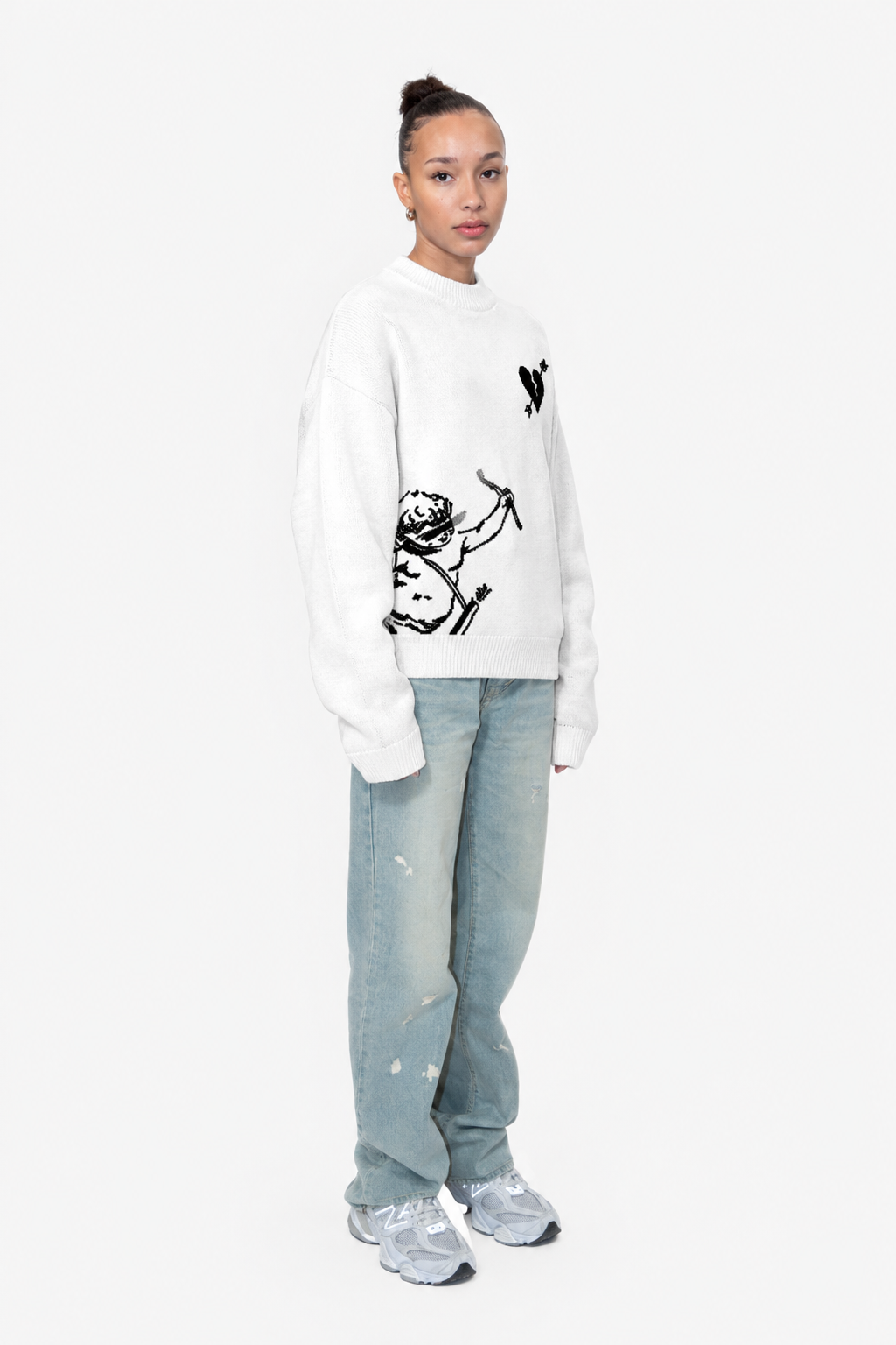 Pull Amor Signature - Laine Premium Brodée