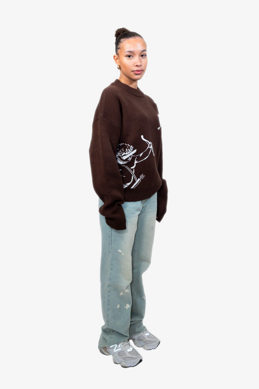 Pull Amor Signature - Laine Premium Brodée