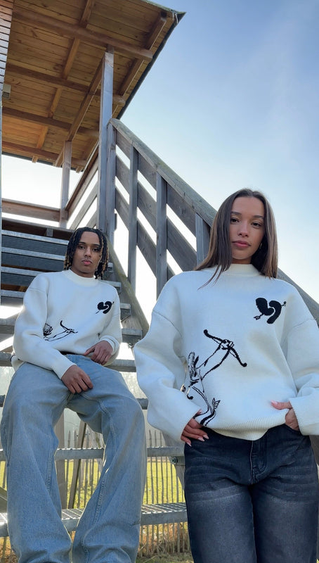 Pull Amor Signature - Laine Premium Brodée