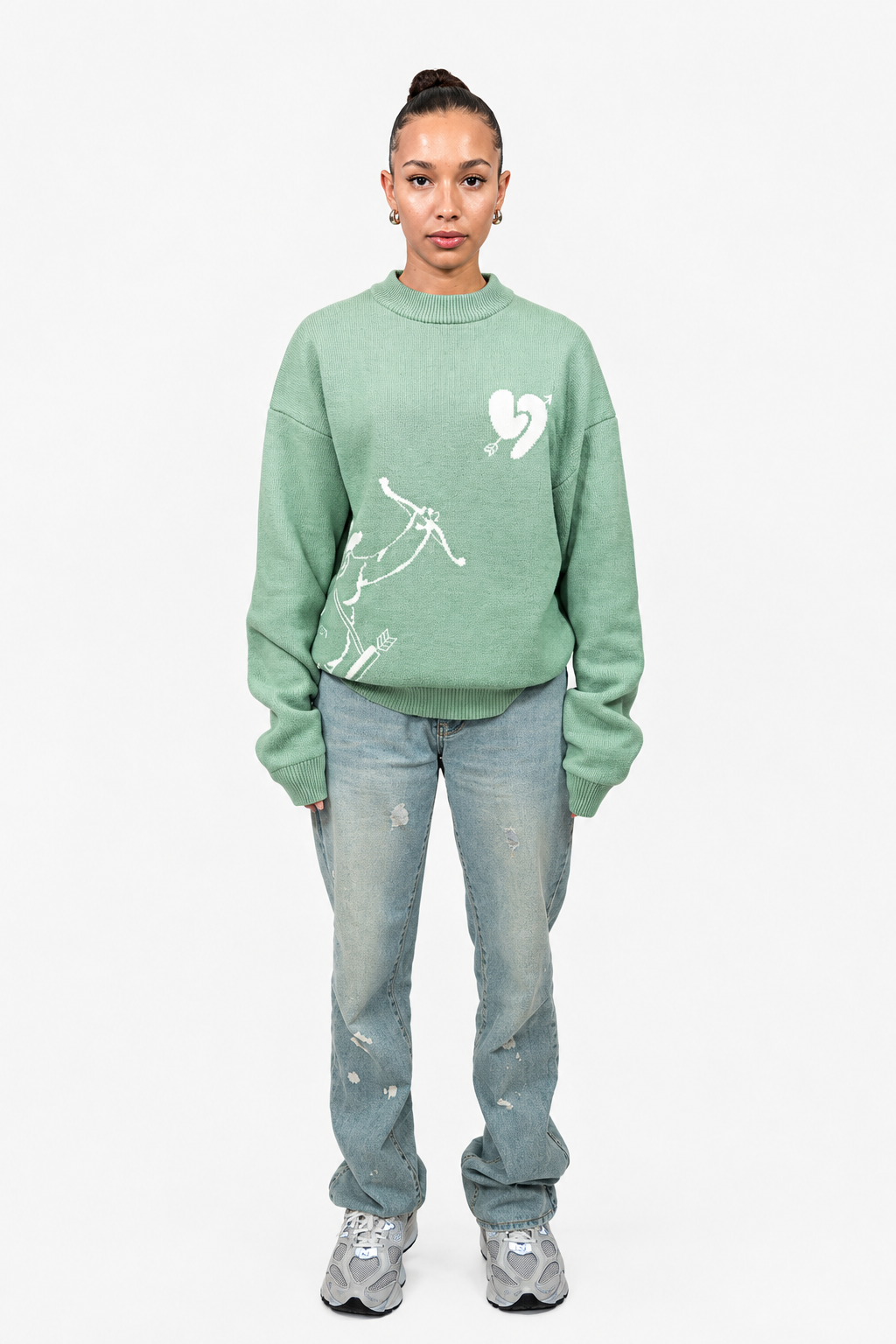 Pull Amor Signature - Laine Premium Brodée