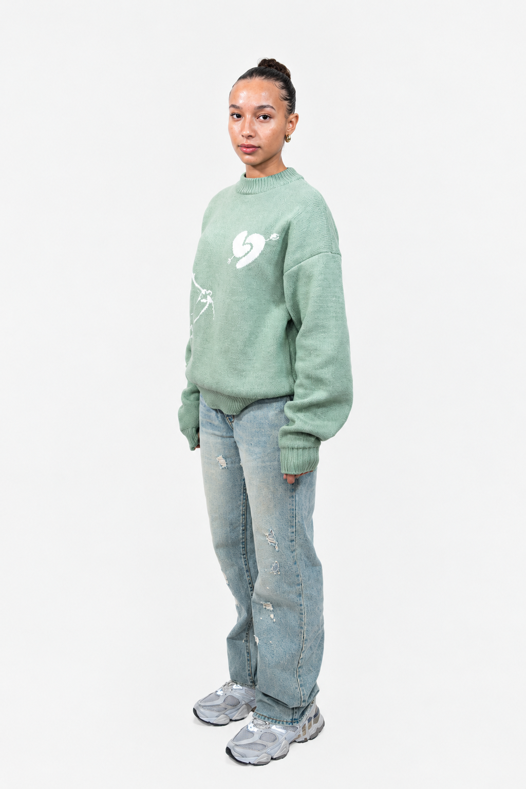 Pull Amor Signature - Laine Premium Brodée